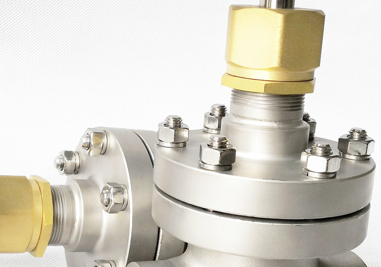 DN40 Cryogenic Globe Valve Stainless Steel Short Stem Welding Connection