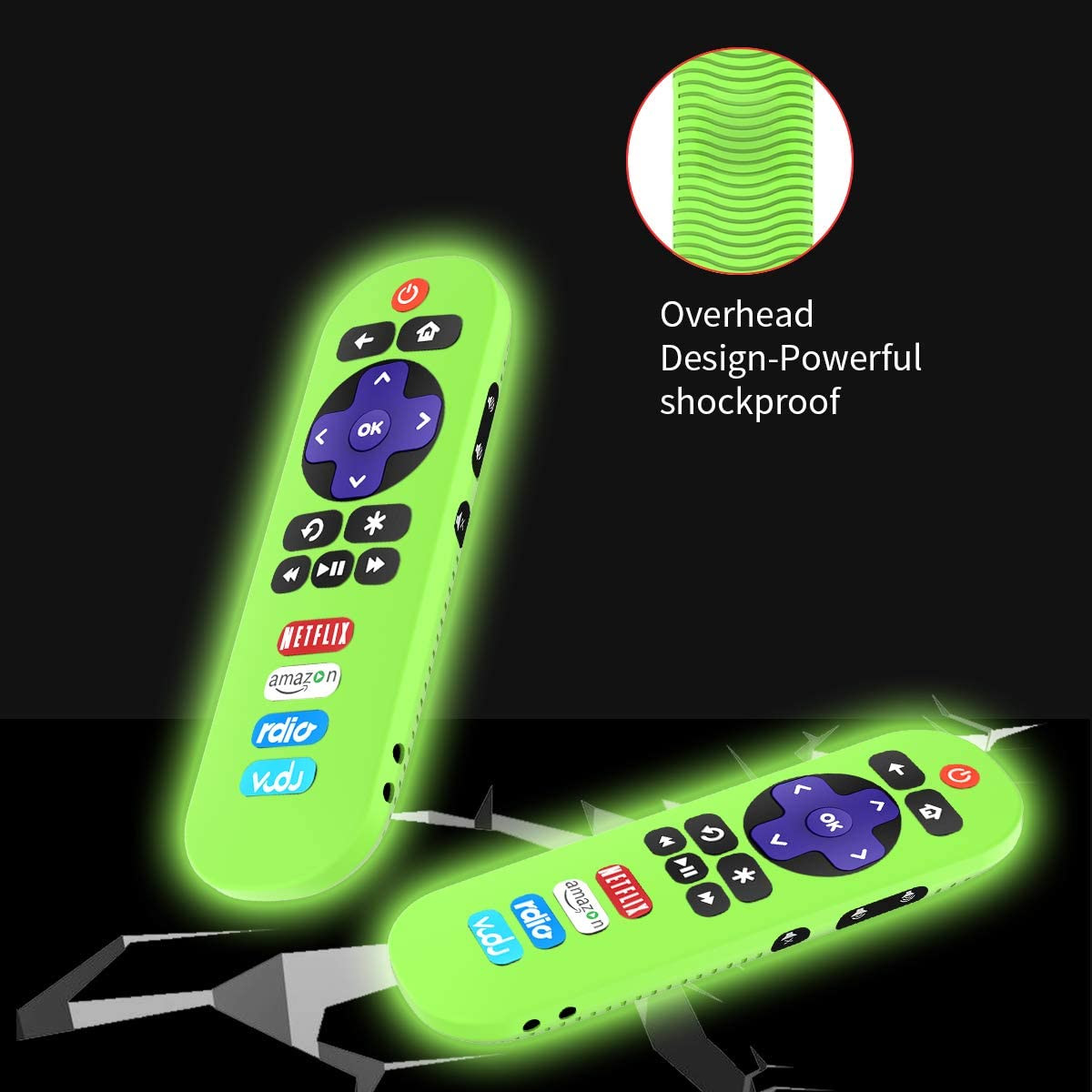 Silicone Protective Sleeve For Household TV Remote Control Dustproof And Durable Sleeve For Remote Control