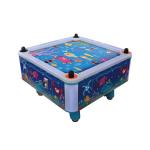 Mini Kids Game Machine Metal Acrylic Air Hockey Table