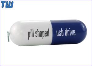 Quality Full Plastic Pill Shaped Usb Drive Medicine Promotional with Key Ring wholesale