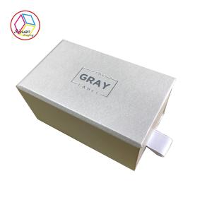 Quality Debossing Ribbon Cardboard Craft Paper Gift Box Metallic Laminating wholesale