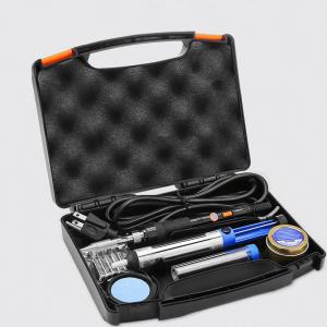 Quality Household Tool Soldering Iron Kit / Set 11 in 1 60W 200 - 450℃ Green K019 wholesale