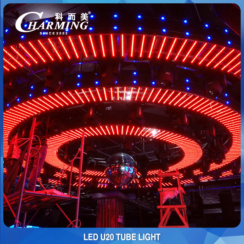Cabling Design U20 LED Strip Light Waterproof For Outdoor Building Facade