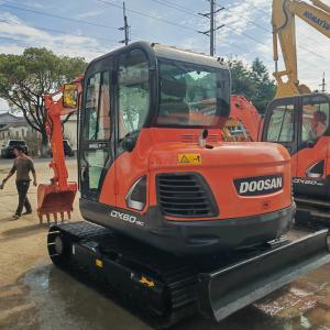 Quality 5.7 Ton Doosan DX 60 Dh60 Second Hand Excavator Used Crawler Excavator wholesale