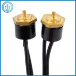 M4 Brass Screw 10A Bimetal Temperature Switch 85C OFF Bimetal Disc Thermostat
