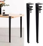 4PCS 28 Inch Steel Table Legs DIY Modern Furniture Legs Metal