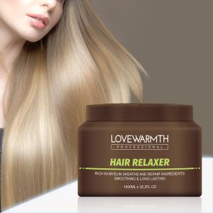 Quality Healthy Shinny Herbal 1000ml Hair Straightening Cream wholesale