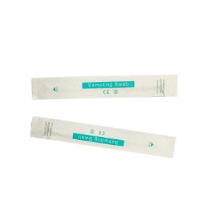 Quality CE Approved Medical Disposable Specimen Collection Sterile Nylon Flocked Nasopharyngeal Swab wholesale