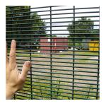 Galvanized PVC Coated Fencing Barbed 358 Security Fence for Railway Station Sale
