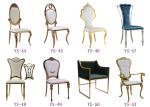Gold Armrest Wedding Chairs For Sale From Furniture Exporter (YS-50)