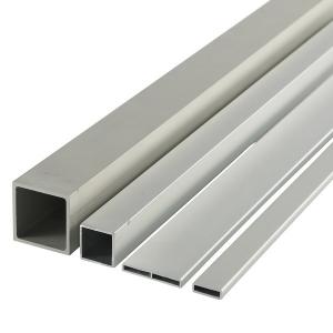 Quality Tailored Square Aluminium Extrusion Profiles 6063 6061 For Industrial wholesale