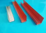 Galvanized Steel Drywall Ceiling 1.5mm Metal Stud U Channel