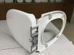 PP Material WC Seat Cover Pure Color Full Encircle Edge For Family Bathroom