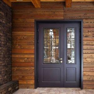 Quality Tempered Glass Aluminum Hinged Door 1.4mm To 2.0mm wholesale