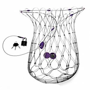 Quality 304/316 stainless steel ferrule wire rope mesh for bag protector wholesale