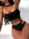 Bandeau Nylon Bikini Red Blue Black Sexy Swimwear Backless The New Type