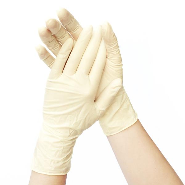 No powdered nitrile gloves gloves thick diamond texture synthesis industrial