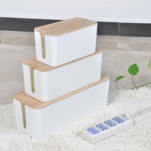 China Detachable PS6 ABS Cable Management Box Tidy Cable Box on sale
