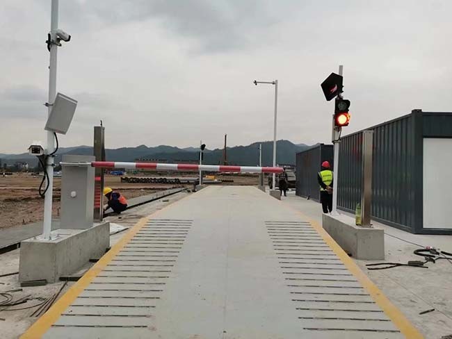 150T Truck Automatic Weighing Systems Carbon Steel