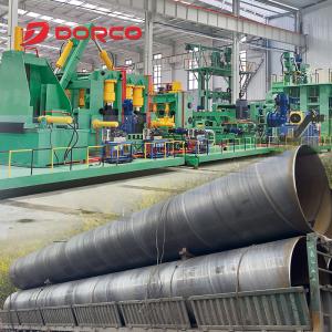 Large Scale Welded Pipe Mill Nondestructive Testing Spiral Pipe Mill