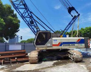 Quality Zoomlion Brand Used Crawler Crane 70 Ton QUY70 Model 61 Ton Weight wholesale