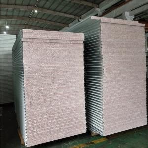 Quality 25kg waterproof modified eps sandwich wall panels 1150-50-0.376mm for prefab house wholesale