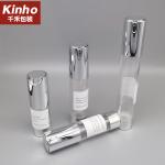 10-30ml Cosmetic Airless Bottle Empty AS UV Coating Vacuum Lotion Bottle Slim