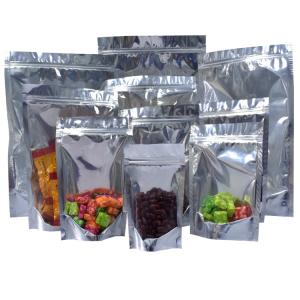 Quality Heat Seal Aluminizing Transparent Mylar Smell Proof Bags wholesale