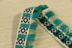 Geometric Woven Tapes Ecofriendly Streic Appearance OEM Available