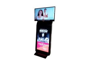 Quality Indoor Double Side Free Standing LCD Display Advertising TV Poster 1080 X 1920 wholesale