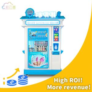 Quality Automatic Ice Cream Vending Machine Manufacturers L95*W93*H227cm wholesale