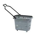 Plastic Supermarket Shopping Basket Retail Stores Red Market Shop Basket