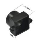 MR008 Metal 14.5mm 20MM M12 CS Mount Lens Holder