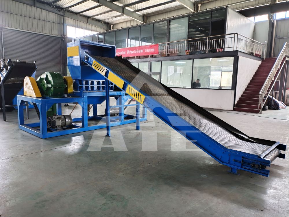 China Manufacturer Scrap Metal Crusher Aluminum Rim Shredder Machine for Metal Scrap