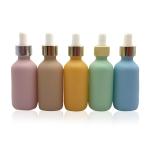 120ml 240ml Perfume Aromatherapy Boston Round Jars With Droppers