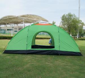 Quality Single Layer Rainproof Oxford Cloth Tent Big Capacity 10 Person Large Family Camping Tent(HT6059) wholesale