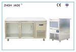 Thicker SS Material Blue Light Inside Refrigerator Accurate Refrigeration