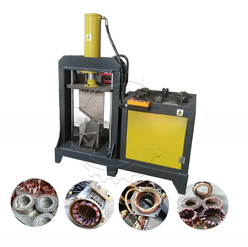 Motor Winding Recycling Machine Separate Copper Motor Cutting and Pulling Copper