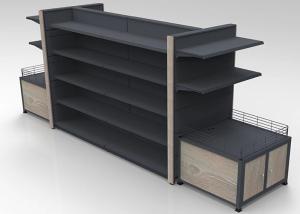 Quality Heavy Duty Steel And Wood Shelves Easy To Assemble And Disassemble For Supermarket wholesale