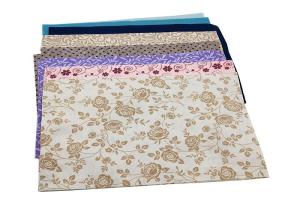 Quality Modern Elegant Non Woven Polyester Fabric Kitchen Dishcloth Flower Printing wholesale