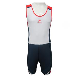 Quality Free Design Mens Rowing Sports Clothing Polyester / Lycra Fabric wholesale