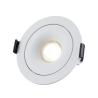 Buy cheap 9W Aluminum COB Dimmable LED Downlights Tiltable IP54 Cutout 83mm from wholesalers
