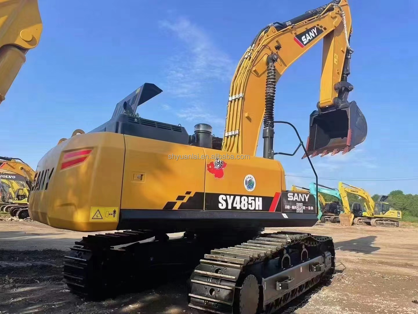 SANY SY485 48T Excavator Used in 2021Year SANY SY60C/75C/95C/135C/215C Good Condition