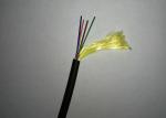 GJFJH Simple Round Aerial Indoor Fiber Optic Cable , 2 - 4 Core Fiber Optic