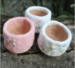 Succulent Plant Ceramic Pot for Home and Garden Decoration