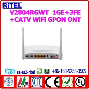 Quality V2804RGWT 1GE+3FE+CATV WiFi GPON ONT wholesale