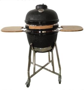 Quality Medium 19 Inch Ceramic Egg Barbecue With Sideboards wholesale