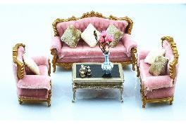 Quality European style model sofa--European scale sofa,model furnitures,architectural model stuffs wholesale