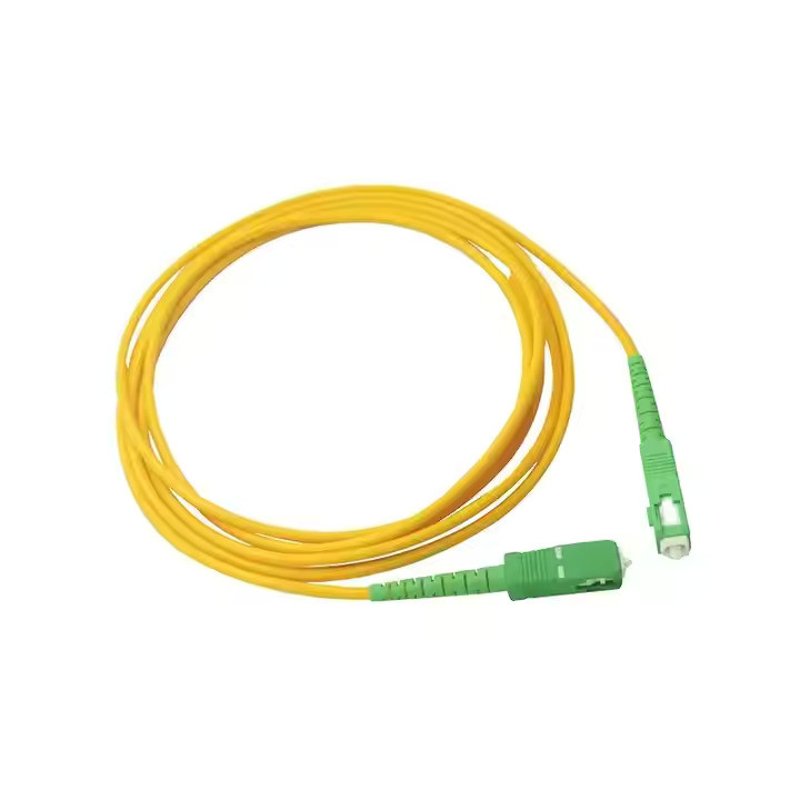 Fast and Data Transfer Fiber Optic Patch Cord with G.652D/G.657A Fiber Type LSZH/PVC Outer Sheath