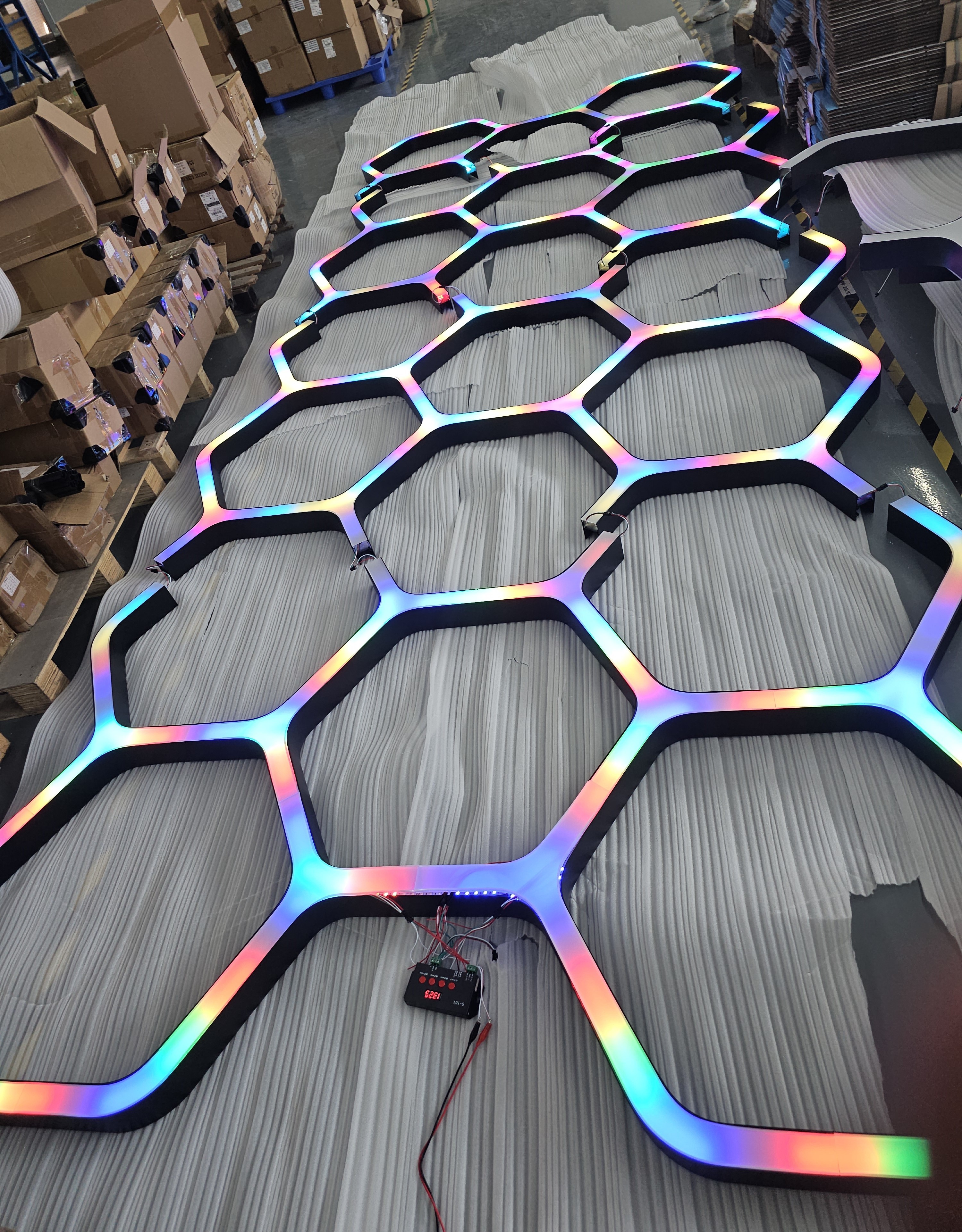 SMD5630 Hexagon Led Pendant Light HR600X75mm Hex Pendant Light